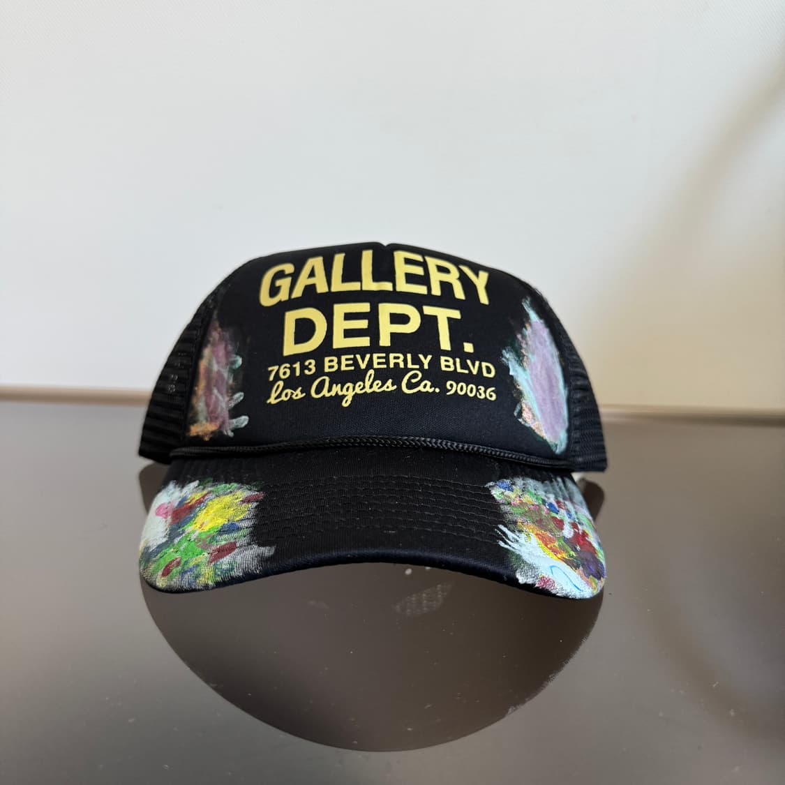 USA 갤러리디파트먼트 볼캡 페인팅 모자 상품이미지1