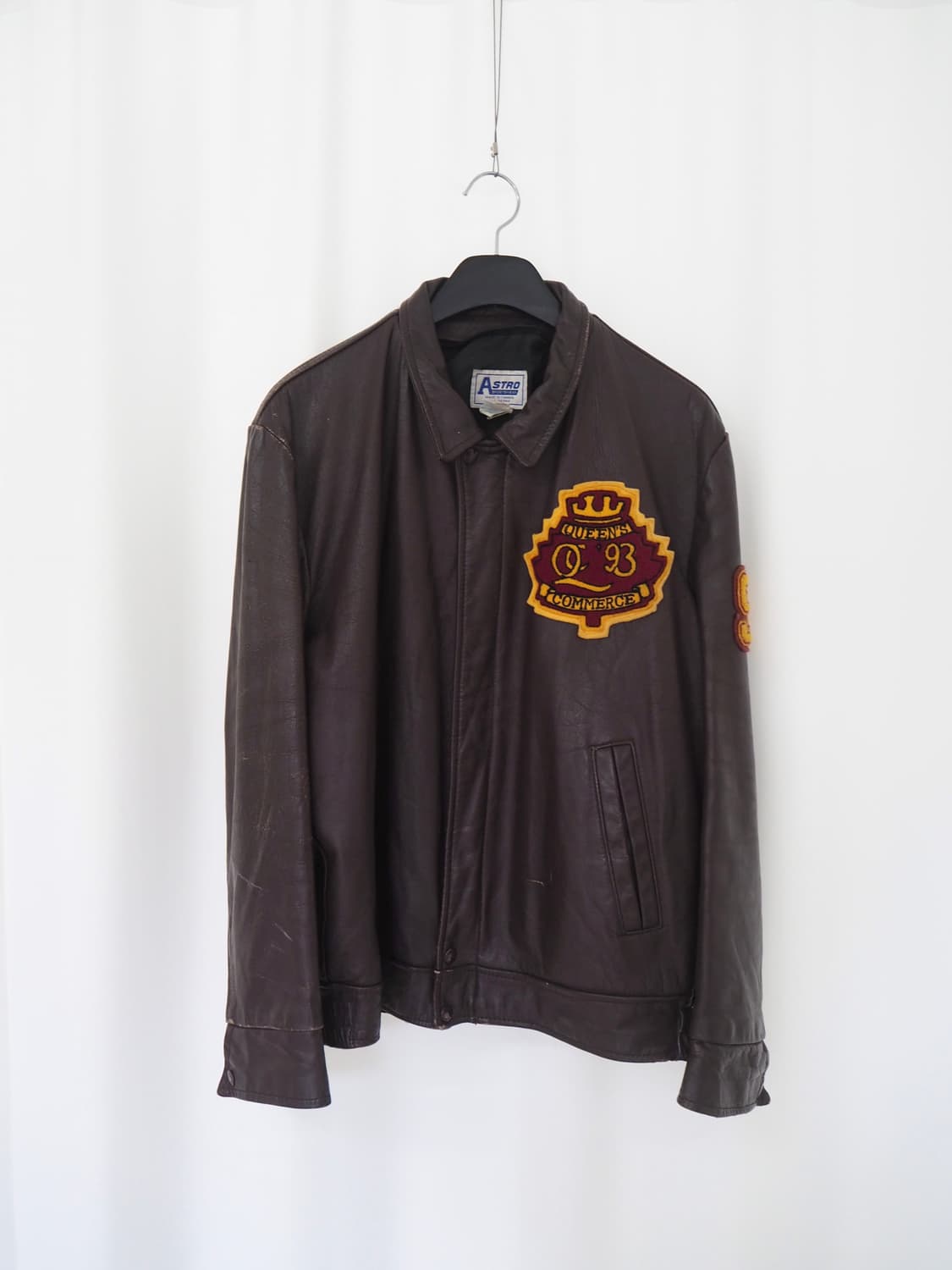 90's ASTRO leather jacket  상품이미지1
