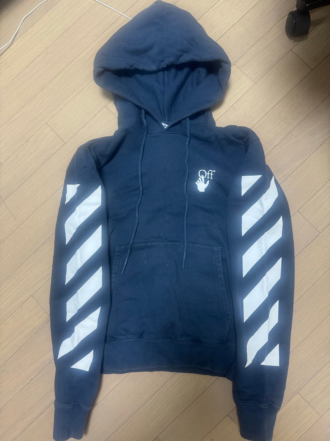 오프화이트 후드티 m 상품이미지1