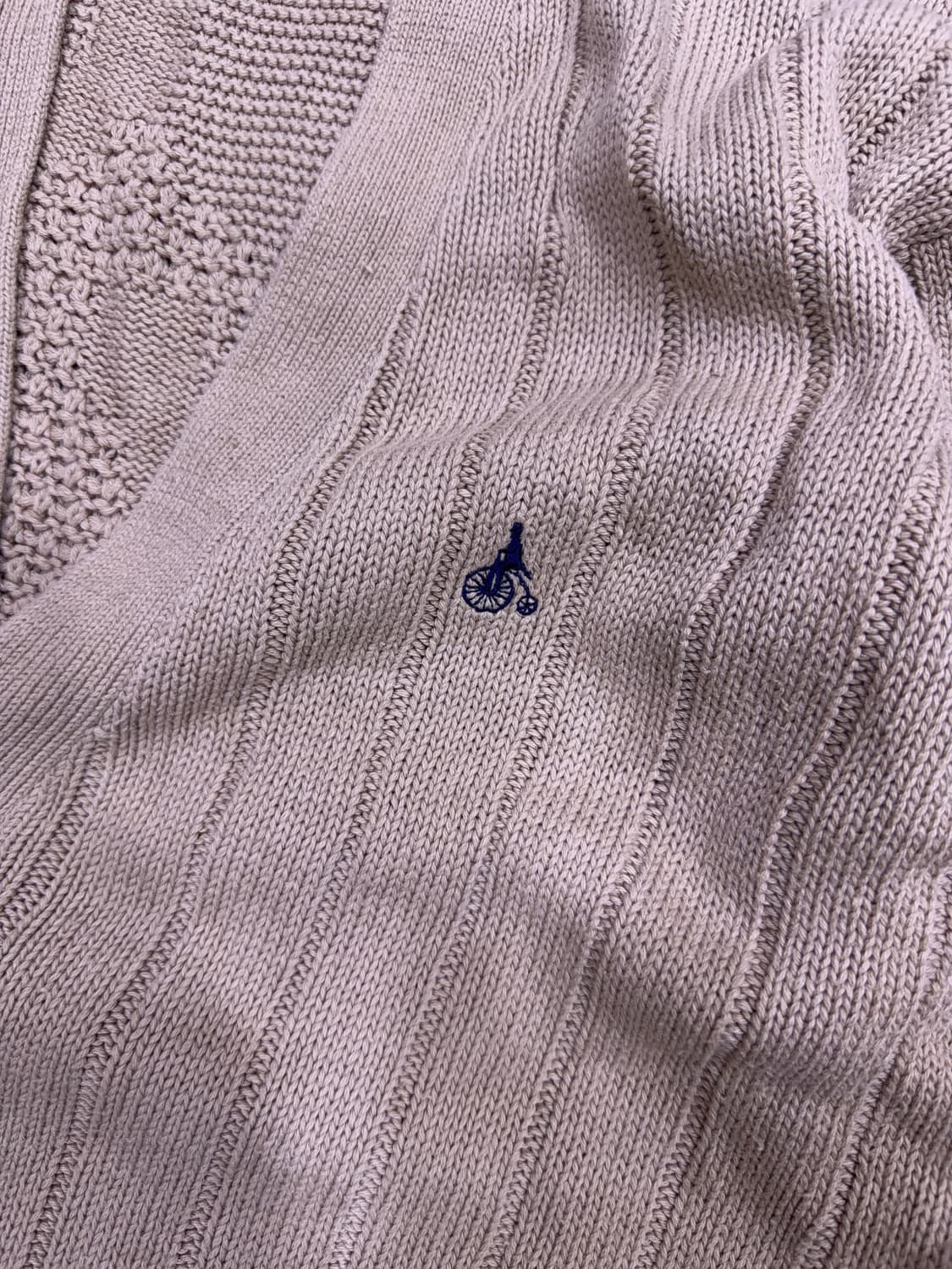 빈폴 골지 V넥 앵커 포인트 가디건 90 상품이미지4