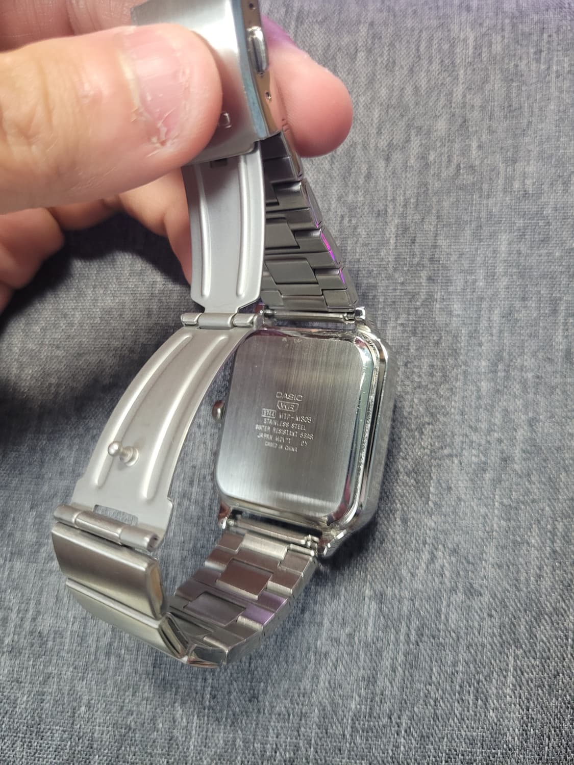 카시오 MTP-M305 문페이즈 카플워치 팝니다 상품이미지2