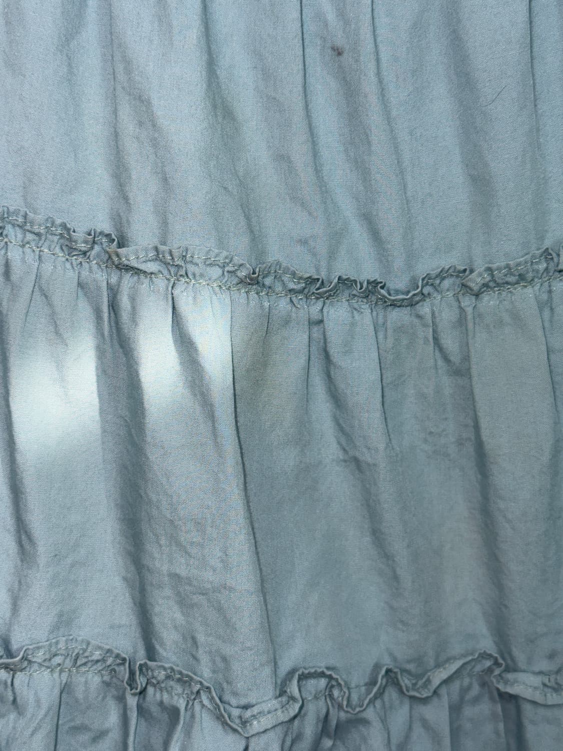 Mute blue flare cancan maxi skirt 상품이미지6