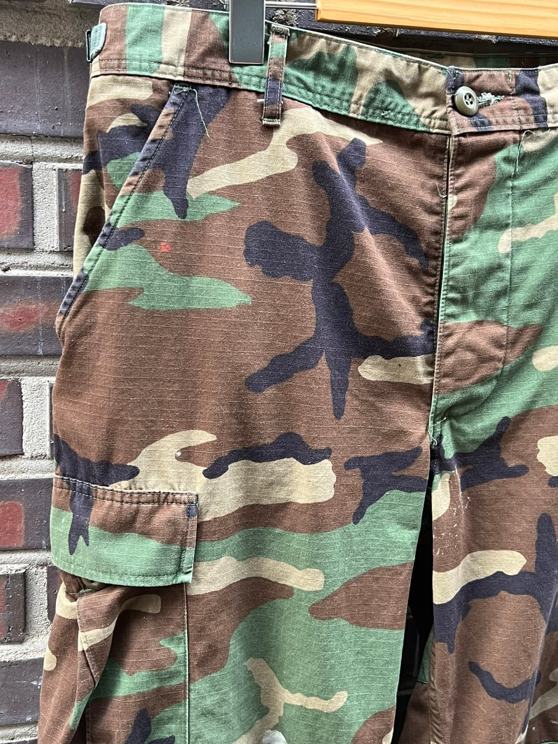 [34]카모 미군 오리지널 우드랜드 BDU 카고팬츠 립스탑 상품이미지3