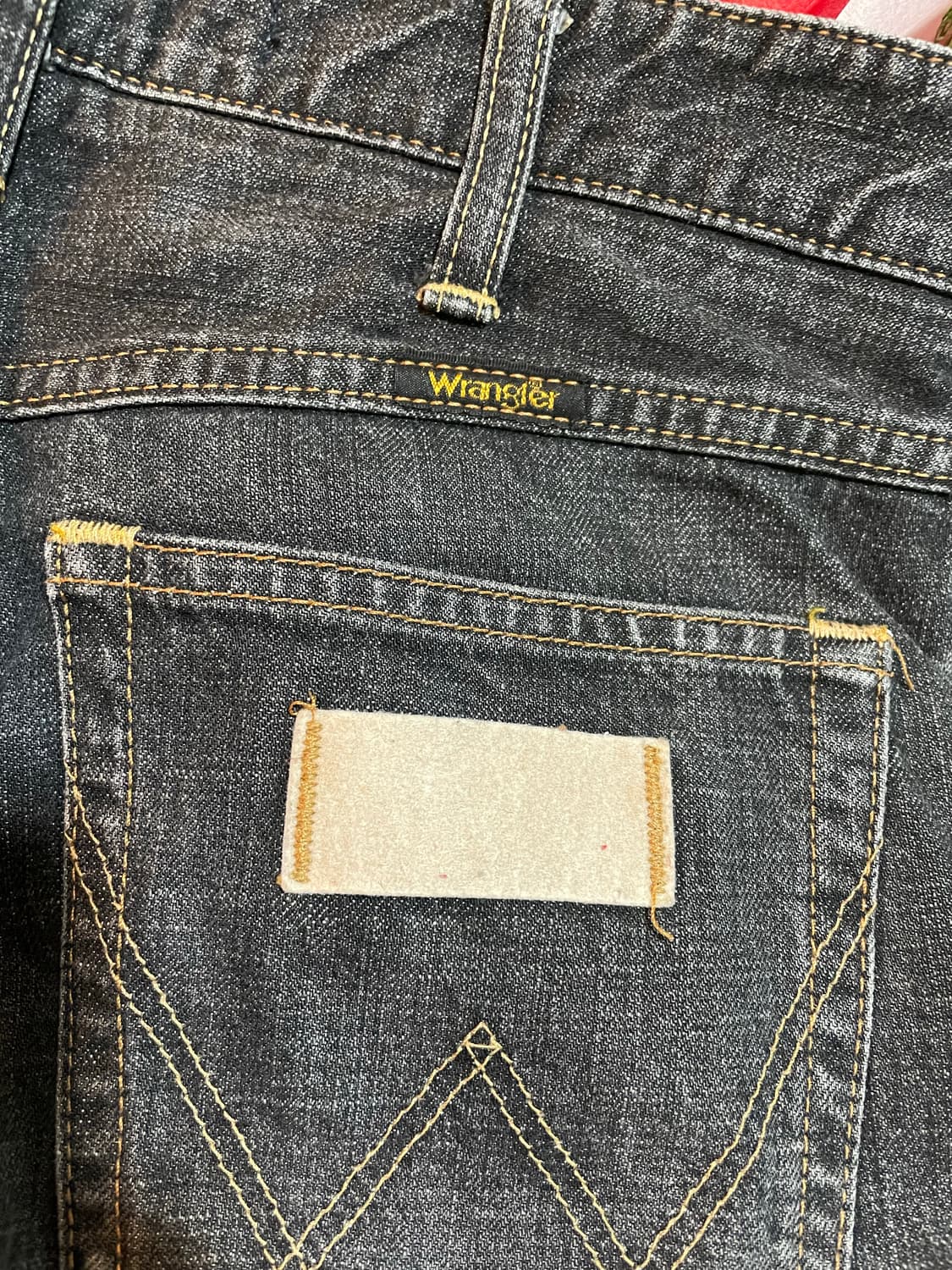 (Wrangler) 랭글러 다크 차콜 워시드 데님 상품이미지3