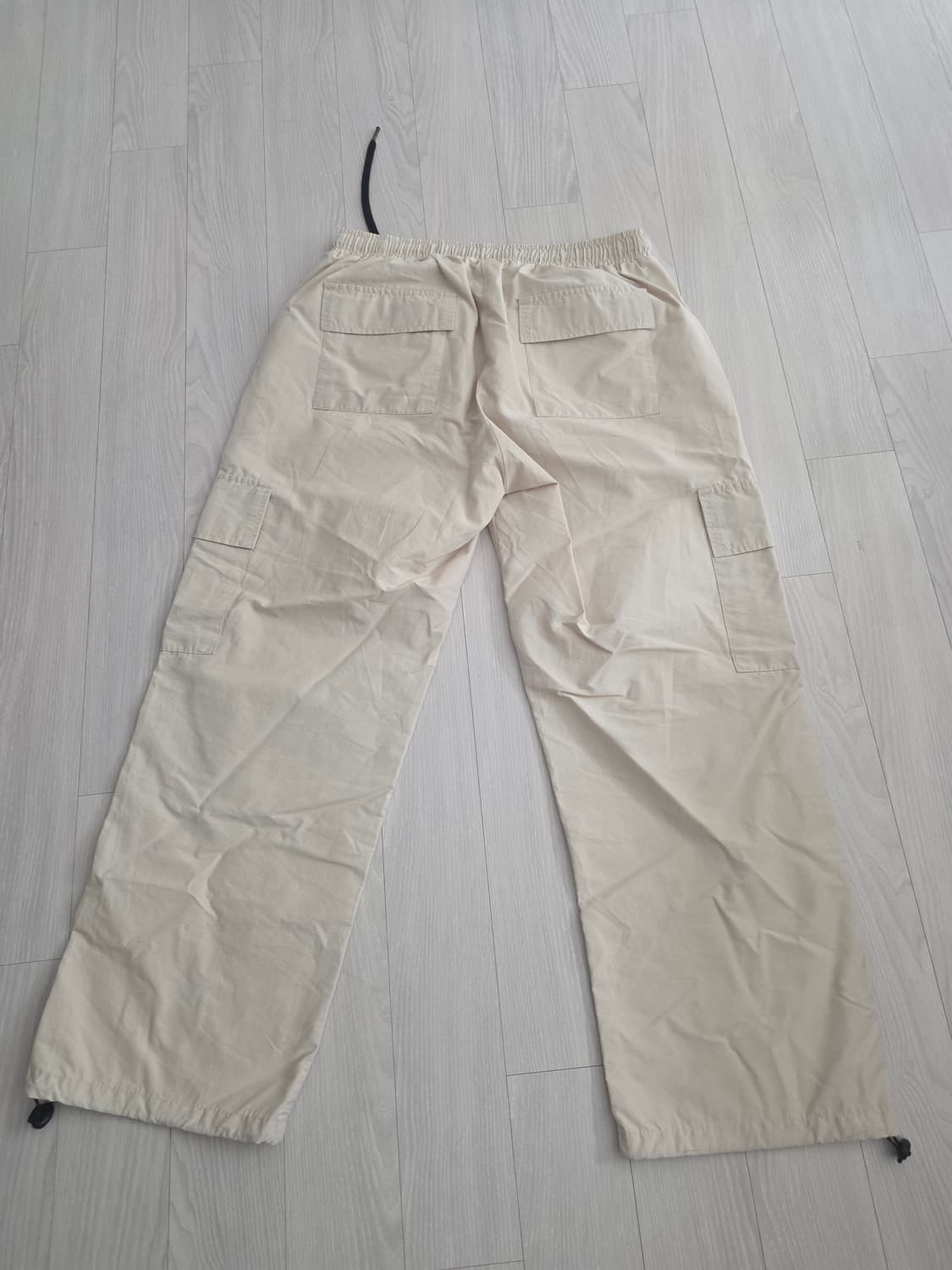 라퍼지 스토어 나일론 카고 팬츠 아이보리 상품이미지7