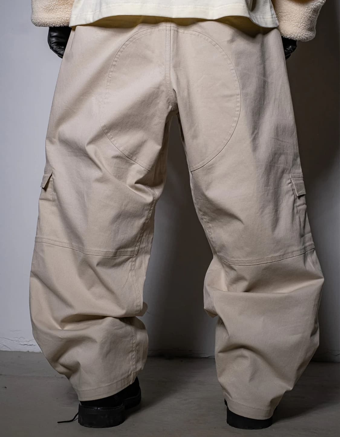 beautiful struggles 나일론 카고 팬츠 베이지 상품이미지2