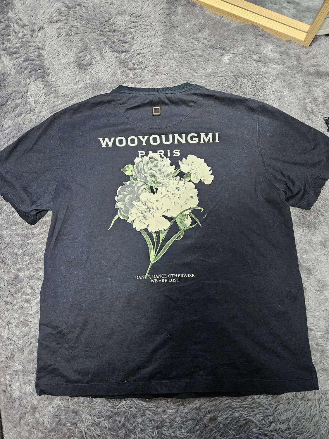 우영미 플라워 프린팅 반팔티 상품이미지1