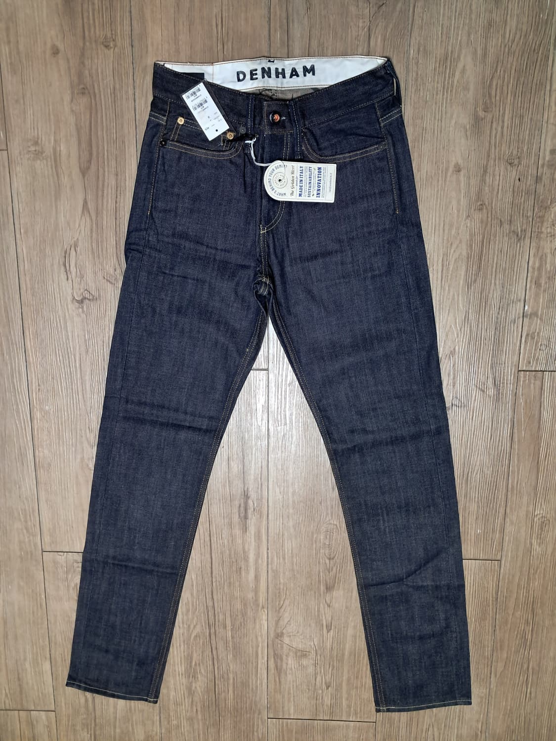 덴함 청바지 블랙진 28  새상품 상품이미지1