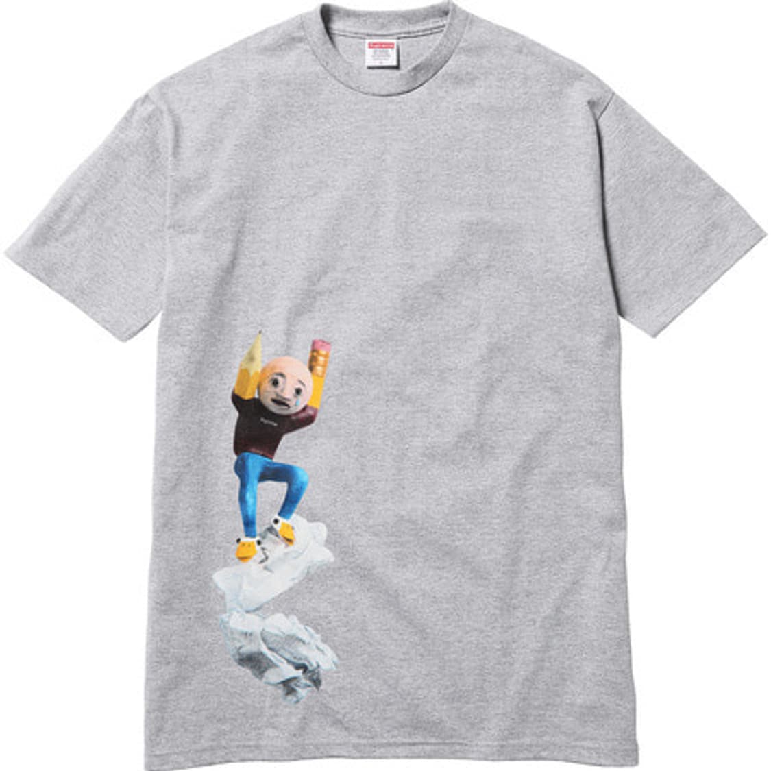 [L]슈프림 마이크 힐 리글레터 티  상품이미지1