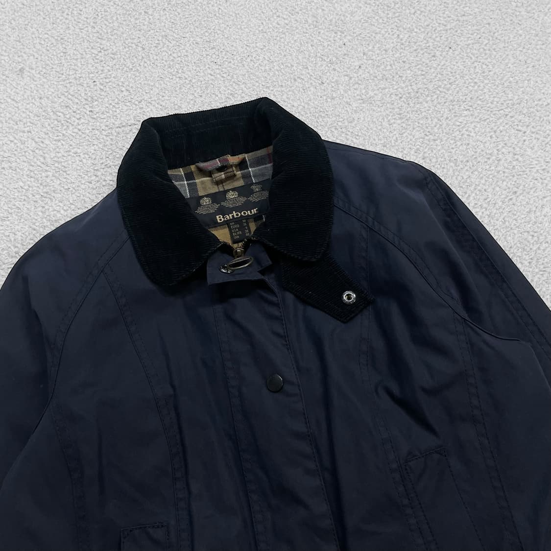 바버 Barbour 비드넬 왁스 자켓 네이비 상품이미지2