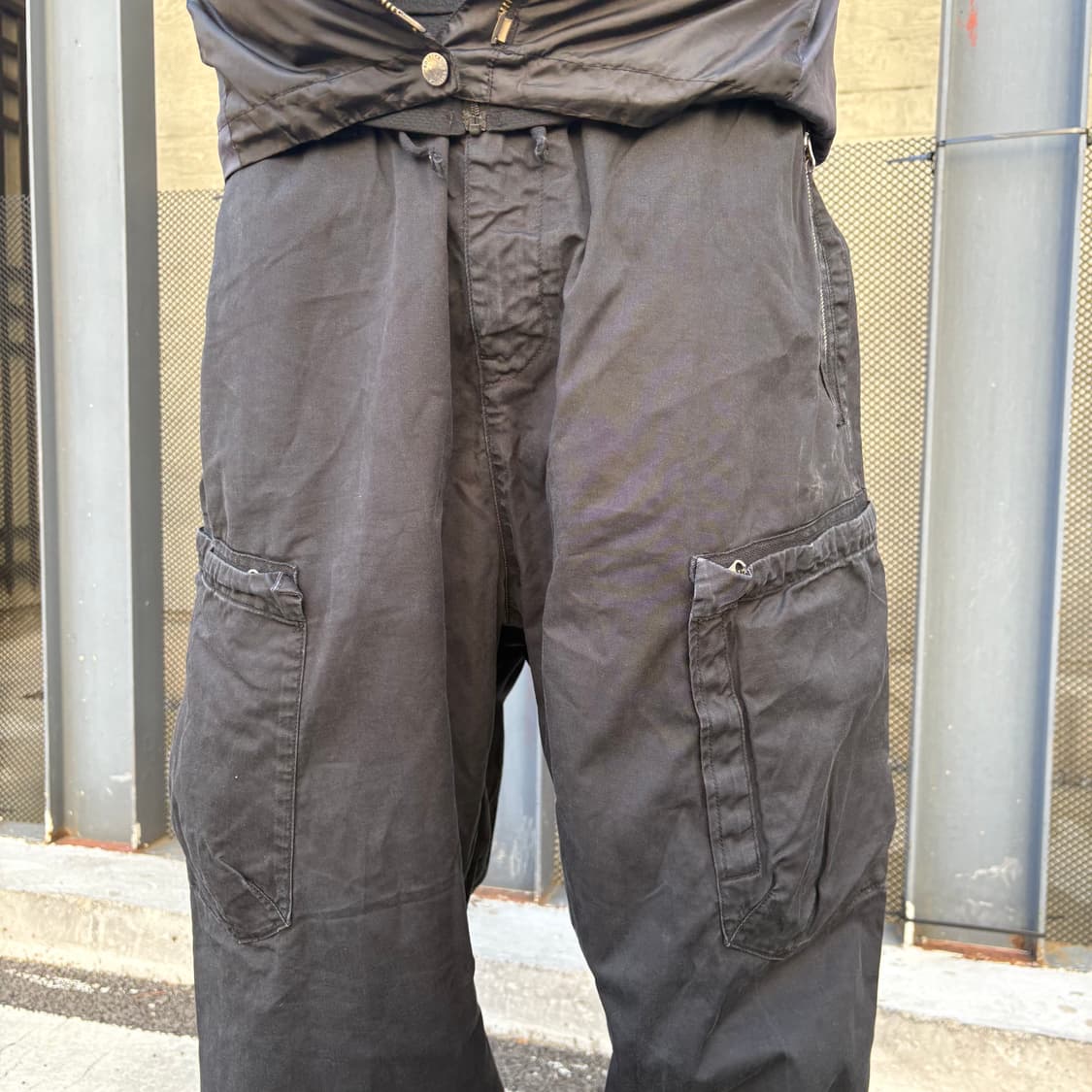 18fw 스톤아일랜드 쉐도우 프로젝트 블랙 카고 팬츠 상품이미지2