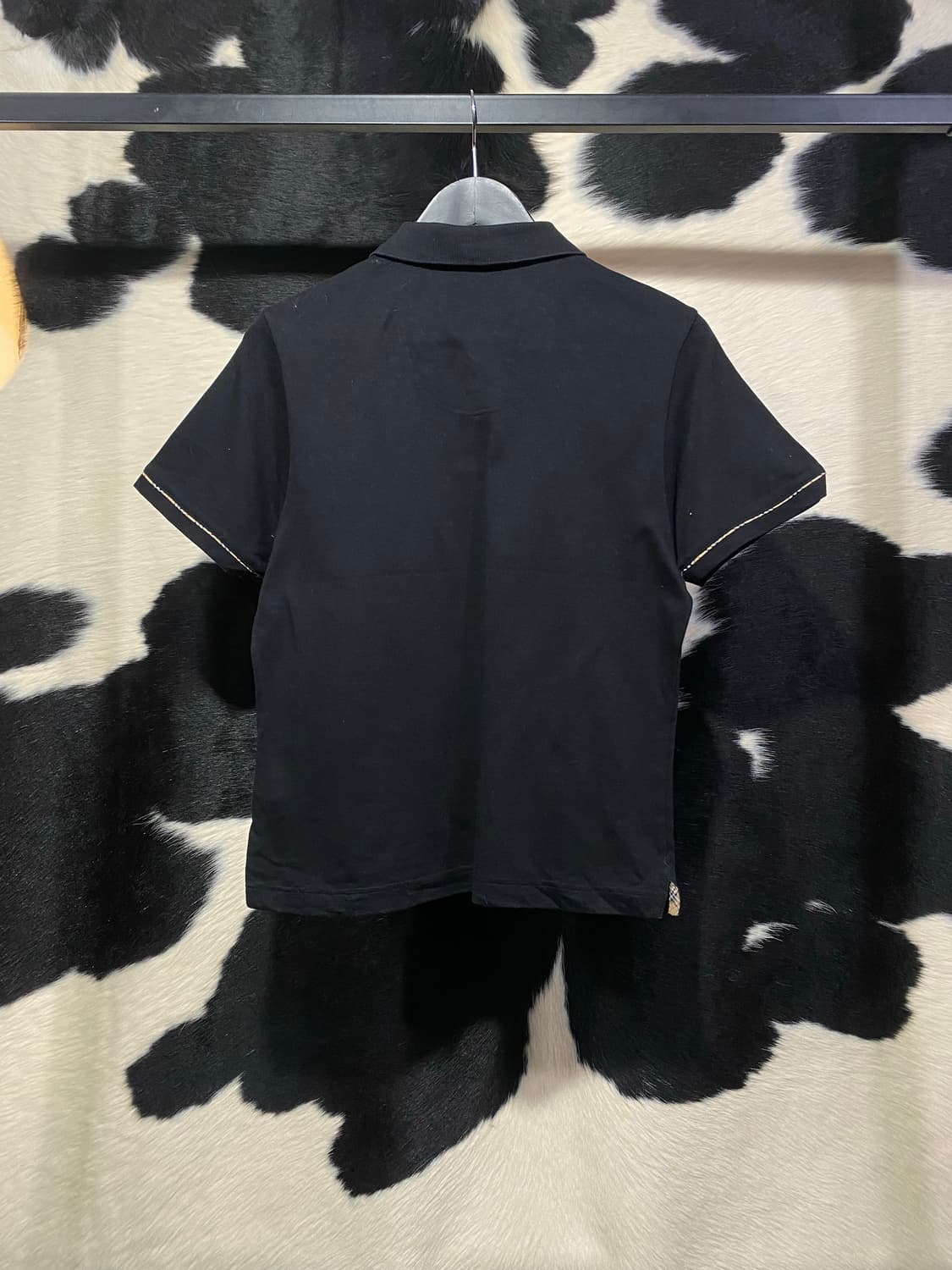 Burberry golf 체크라인 디테일 반팔티셔츠 상품이미지5