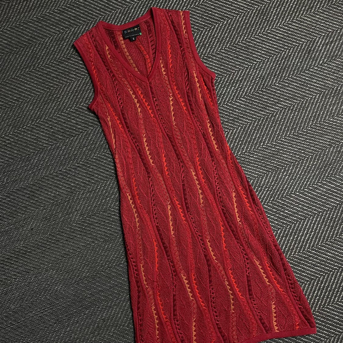 90s Coogi 올드스쿨 케이블 니트 원피스y 5114 상품이미지1