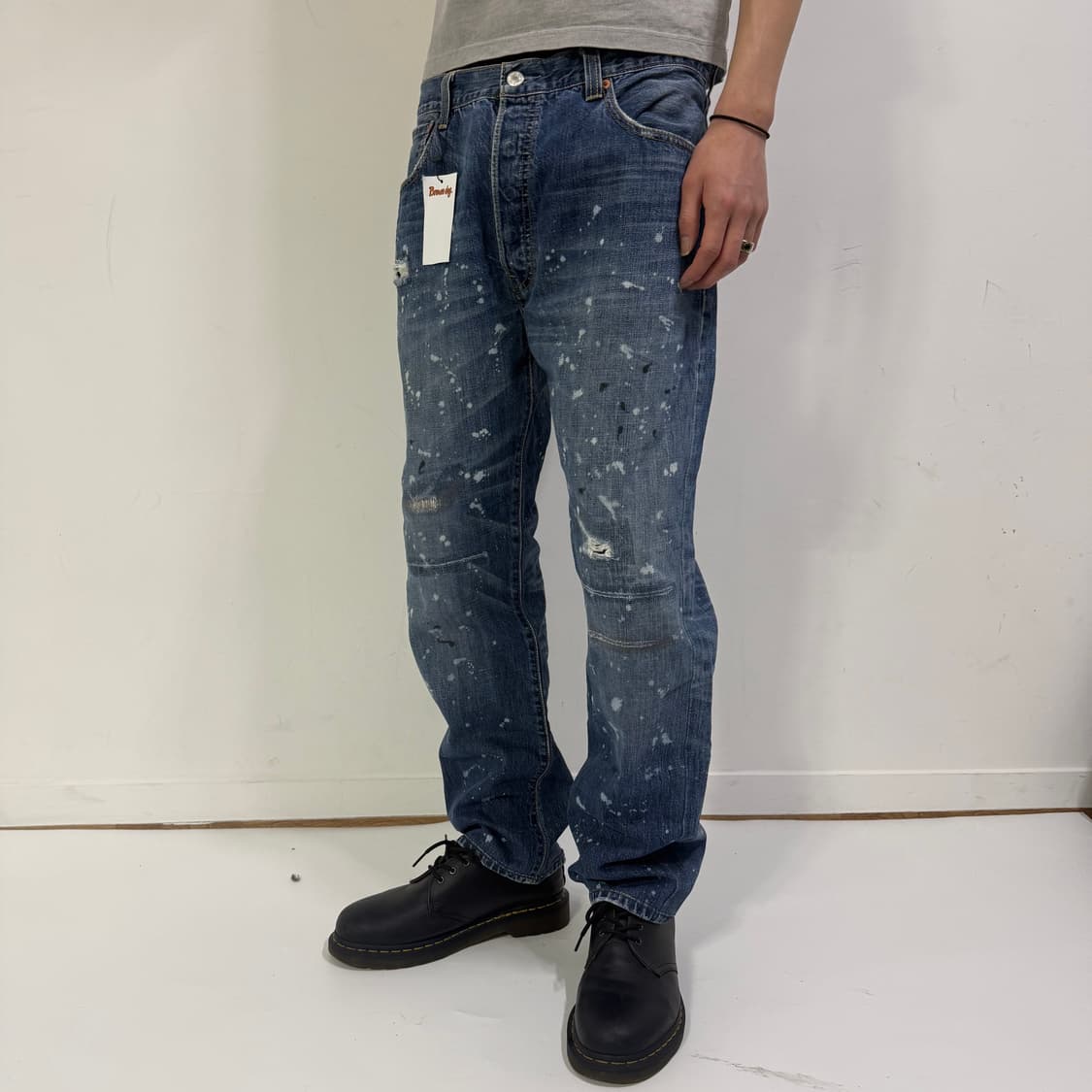 리바이스 501 페인팅 데님팬츠  상품이미지3