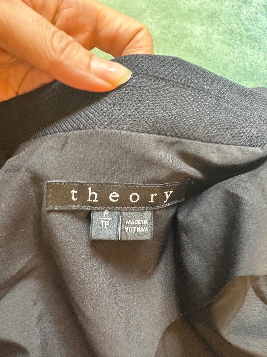 띠어리 블랙더블자켓 상품이미지5