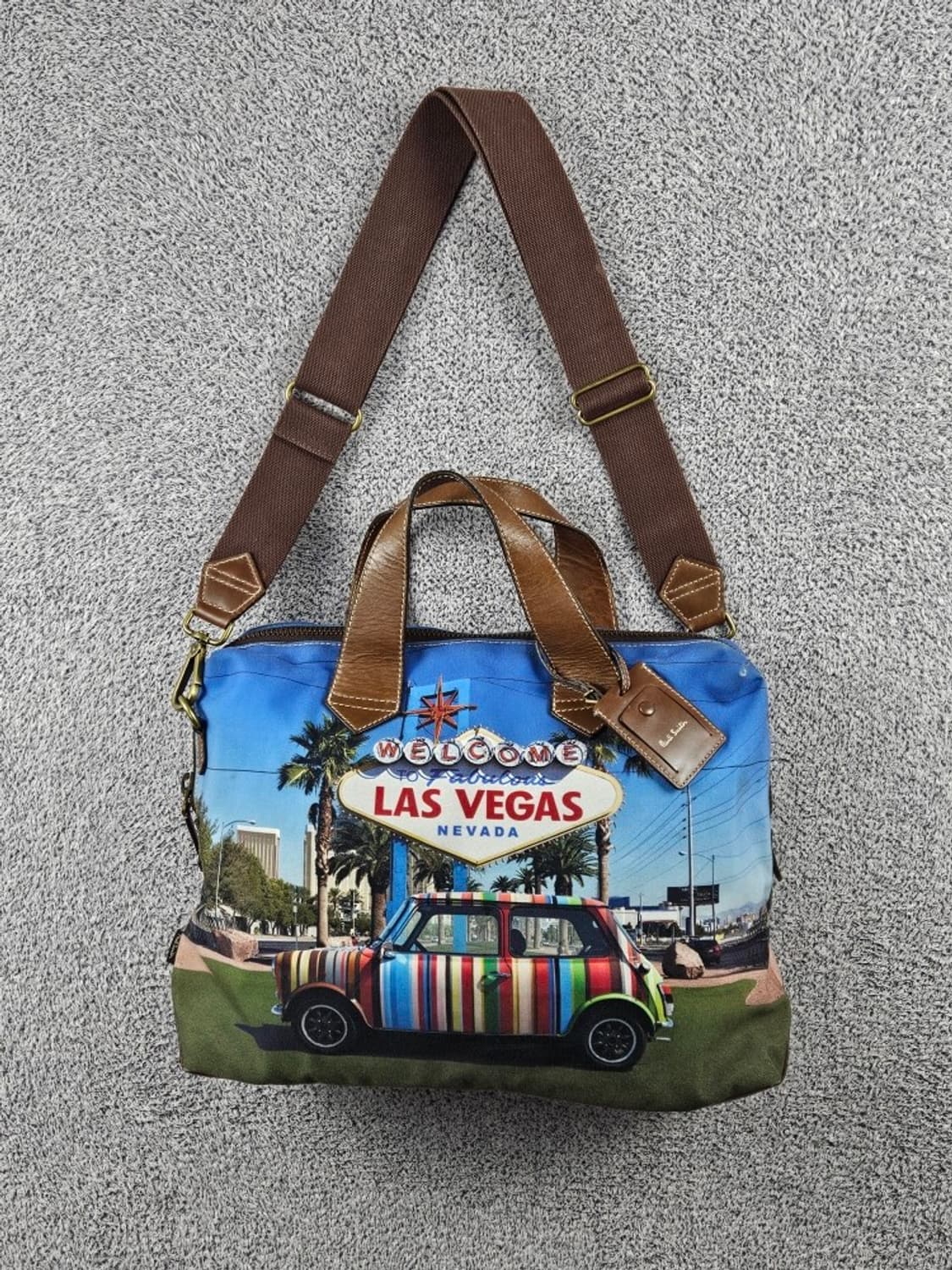 폴 스미스 라스베가스 미니쿠퍼 캔버스 토트백 (42X31) / 11035 상품이미지1