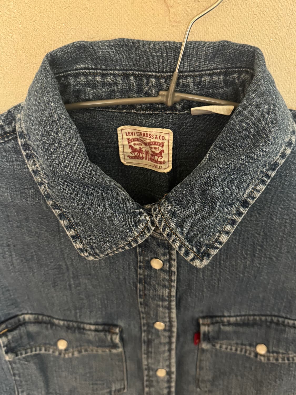 Levi’s 여성 웨스턴 데님 셔츠 상품이미지5