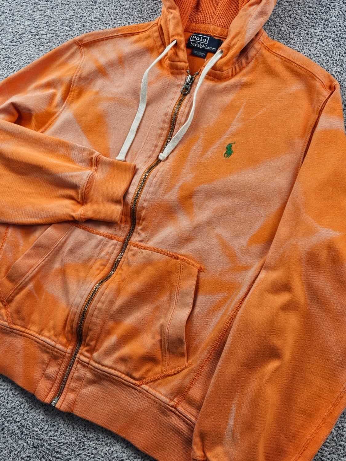 폴로랄프로렌 다잉 워시드 커스텀 스웻 후드 집업 ( M ) / 10823 상품이미지6