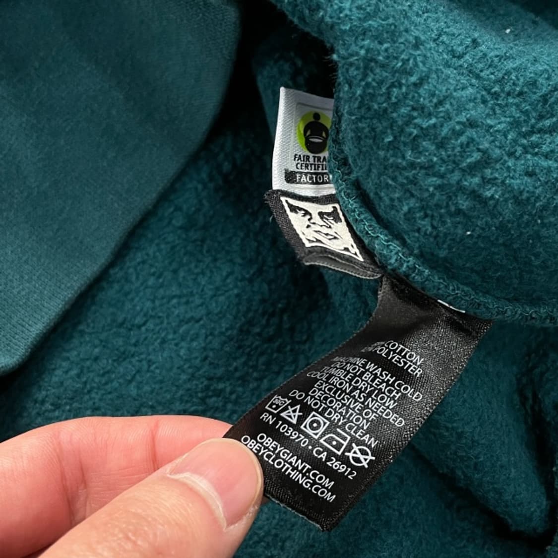 100 오베이 맨투맨 상품이미지4