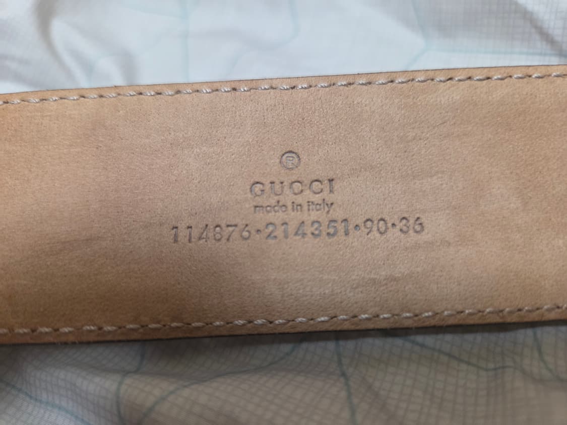 구찌 GG로고 벨트 상품이미지2