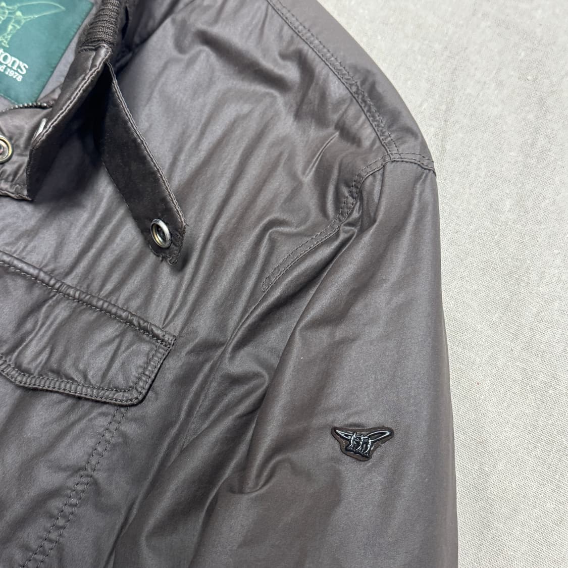 헨리코튼 나일론 브라운 누빔 자켓 110 상품이미지3