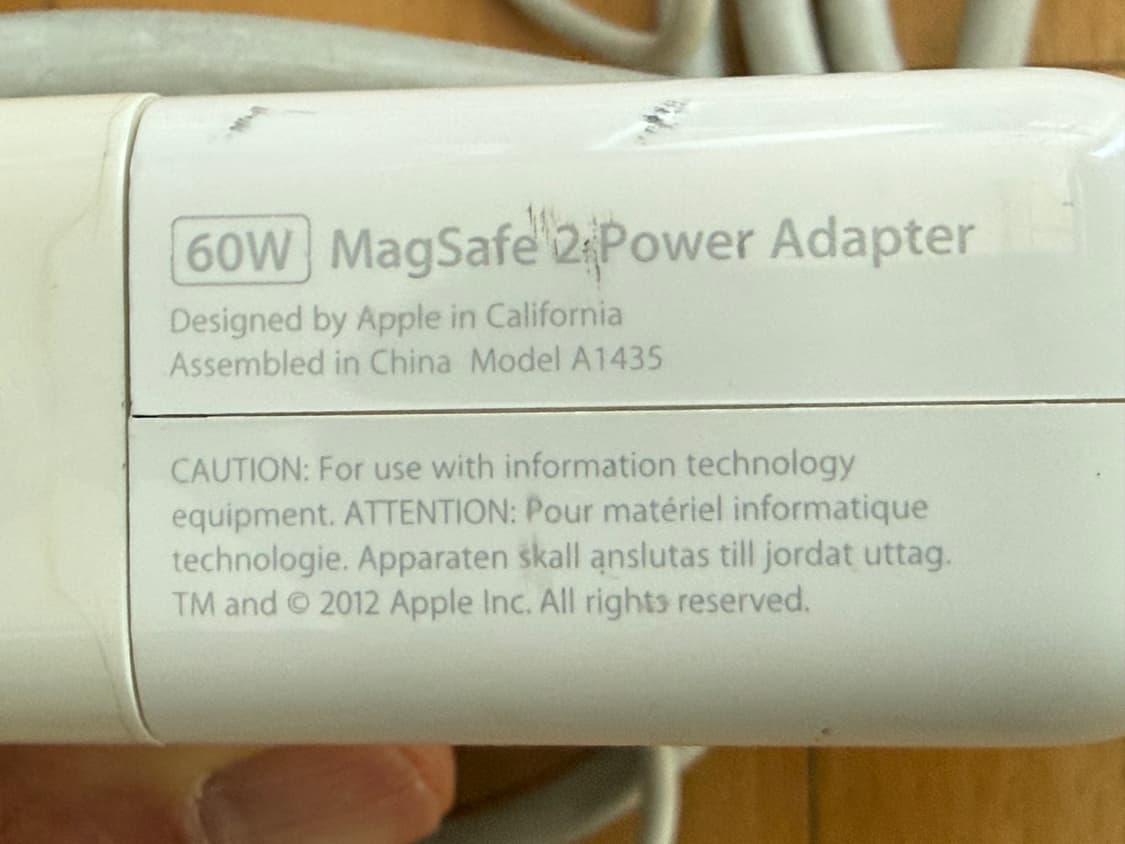 Apple MacBook Power Adapter MagSafe2 60W 상품이미지3