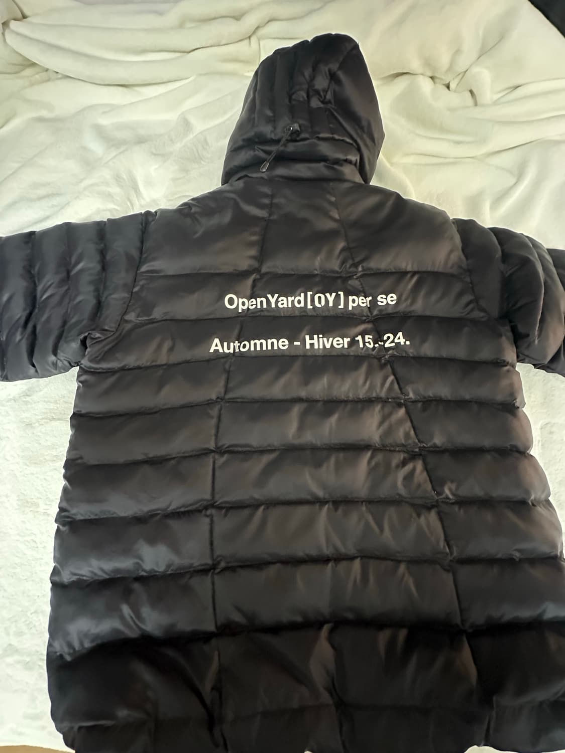 oy 블랙 숏패딩 상품이미지1