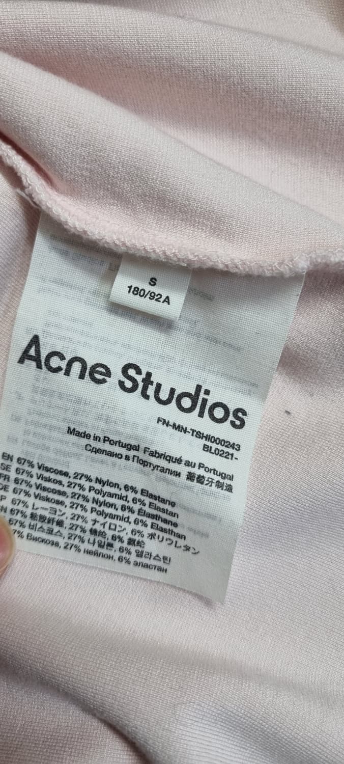 아크네스튜디오 리브로고 릴렉스 반팔 S _ 남성 상품이미지10