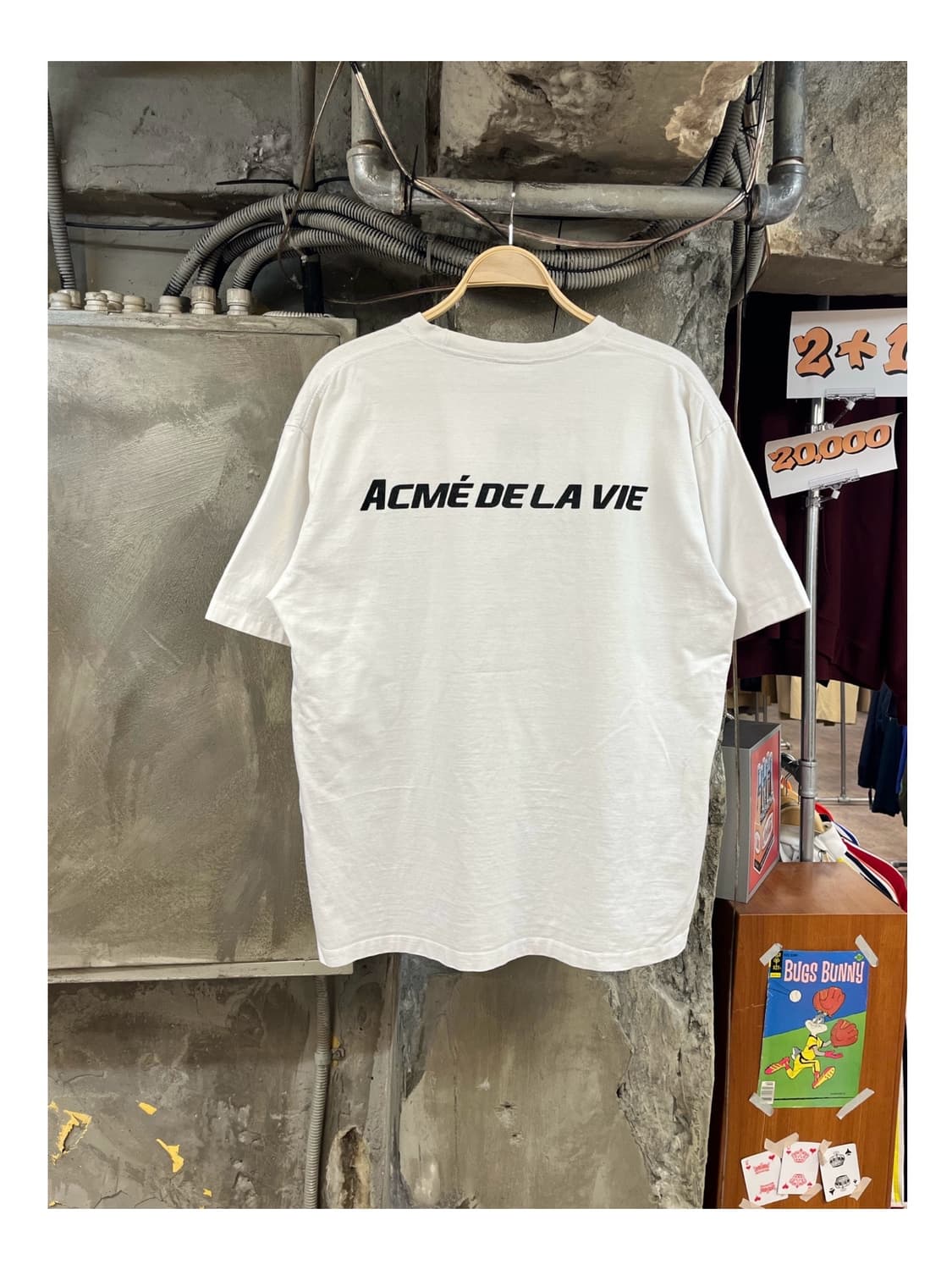 아크메드라비 반팔티 화이트 #csz3632 상품이미지1