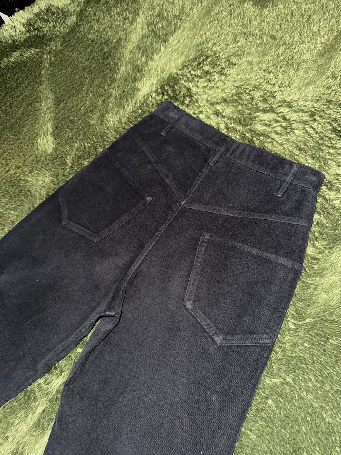 [EU 36] Isabel Marant 이자벨마랑 텍스쳐드 팬츠 블랙 상품이미지8