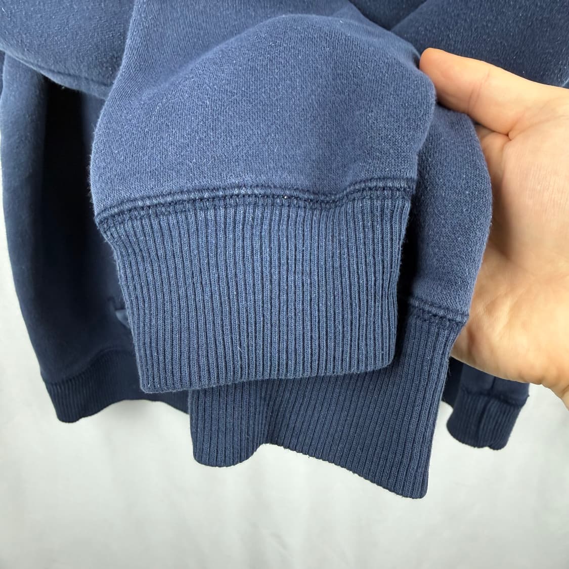 (M) 홀리스터 빅로고 후드 티 네이비 상품이미지4