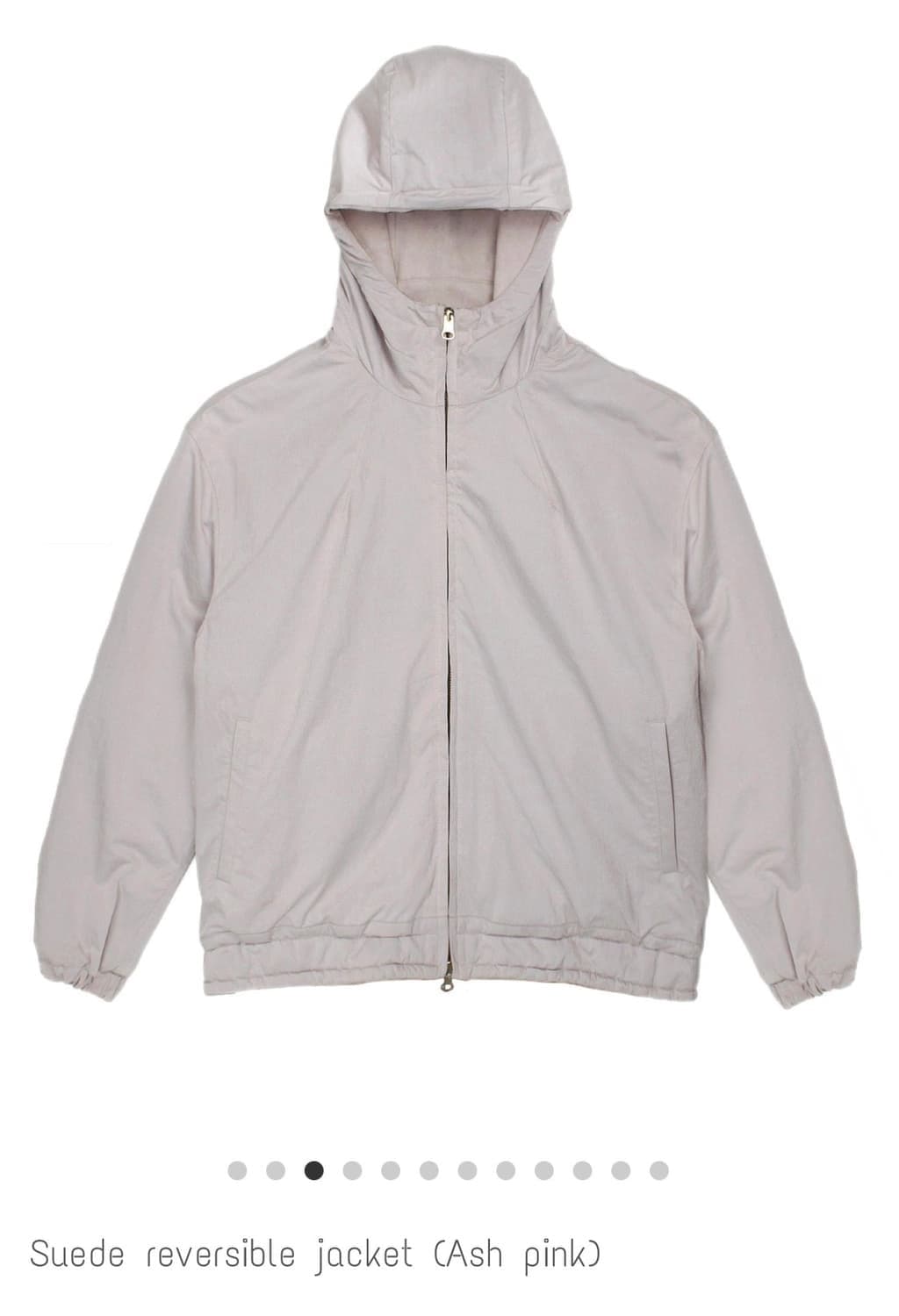 본네 suede reversible jacket light grey 상품이미지4