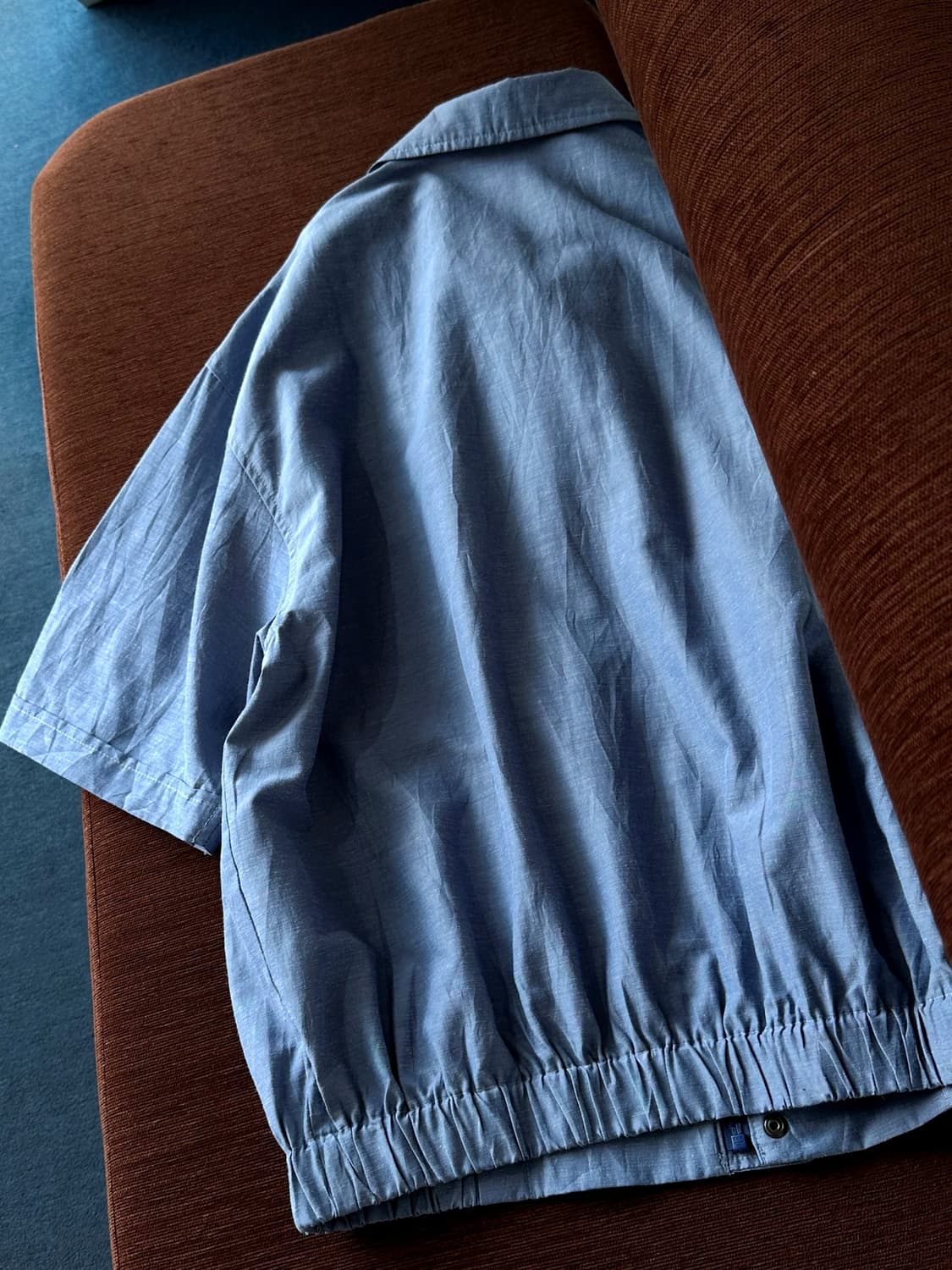 JPN made light cotton linen design blous 상품이미지5