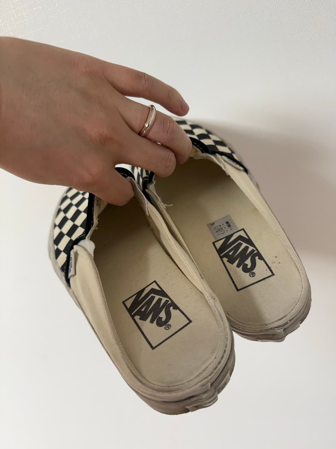 반스 뮬 슬립온 체크 240 size 상품이미지2