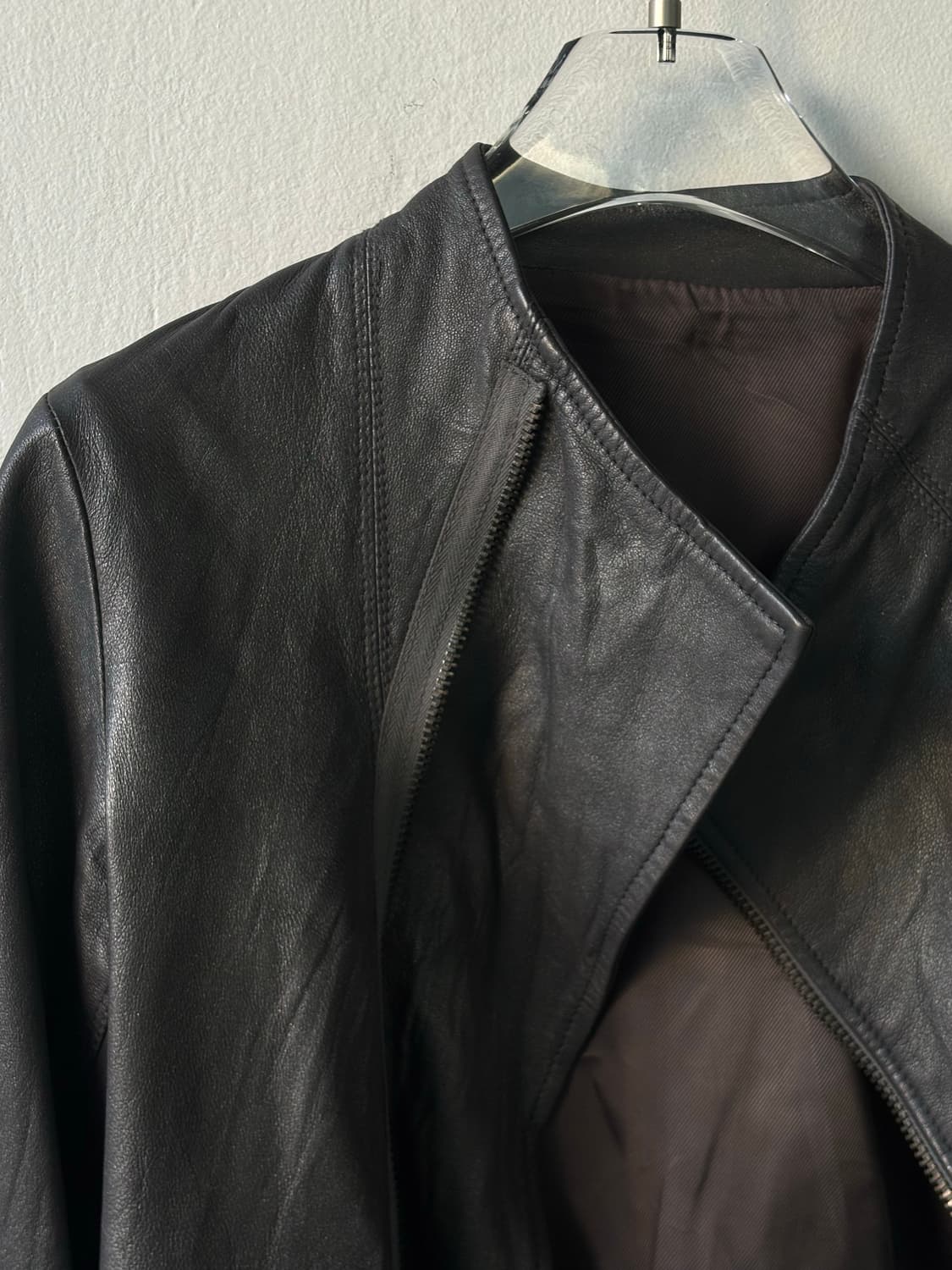 s.w.o.r.d 램스킨 사선 자켓 상품이미지7