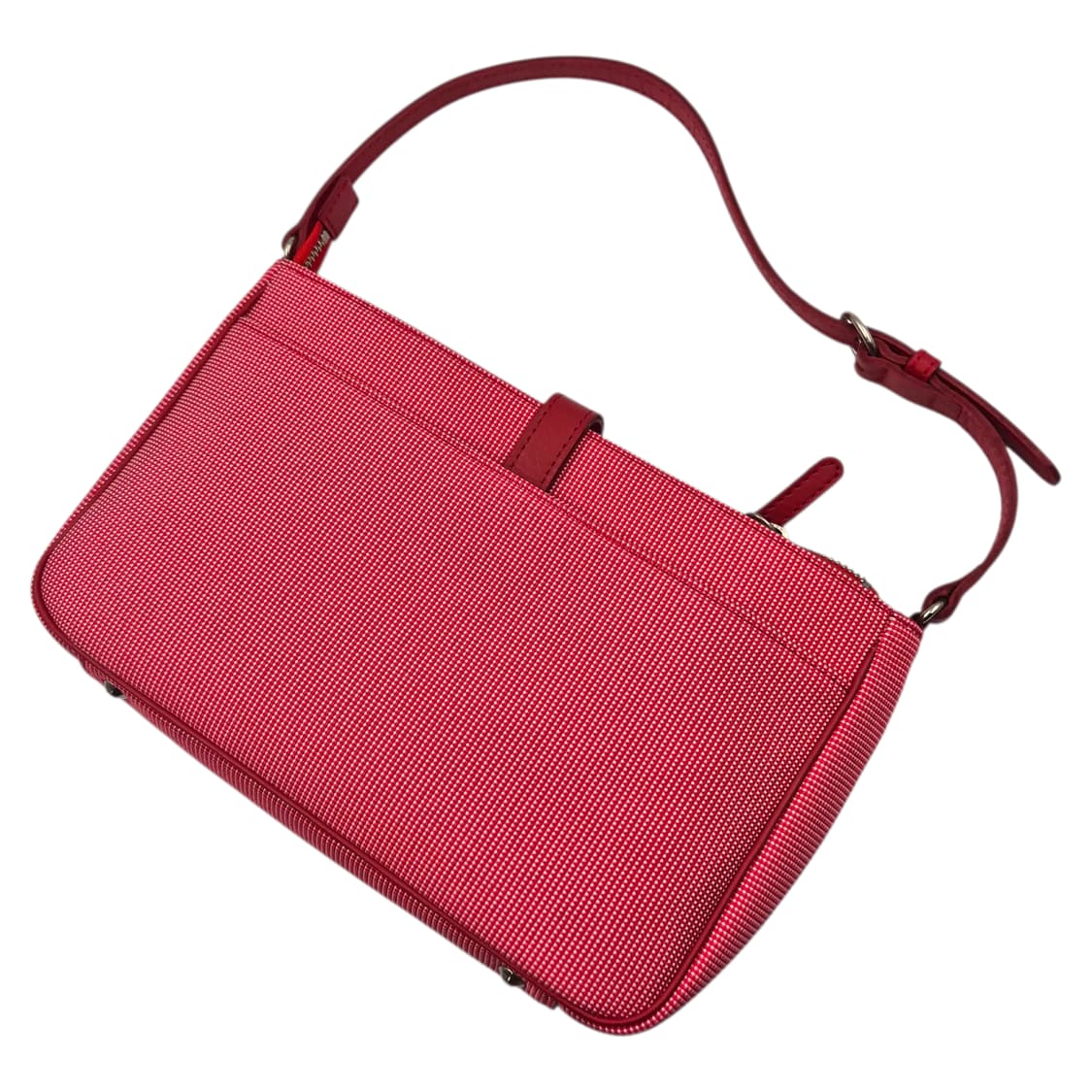 90s 꾸레쥬 자카드 레더 버클 숄더&핸드백 상품이미지6