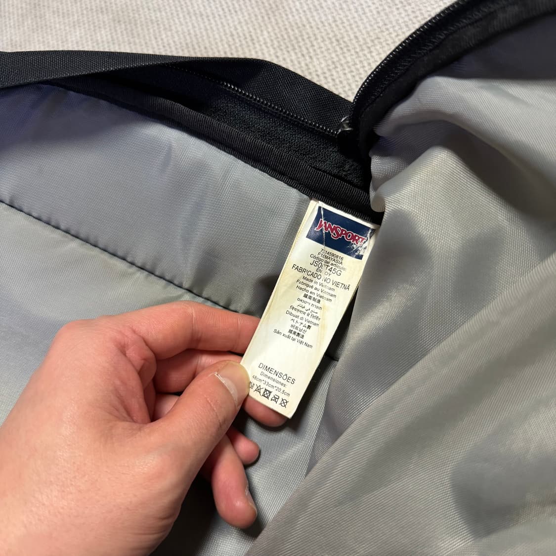 잔스포츠 엔보이 백백 상품이미지4