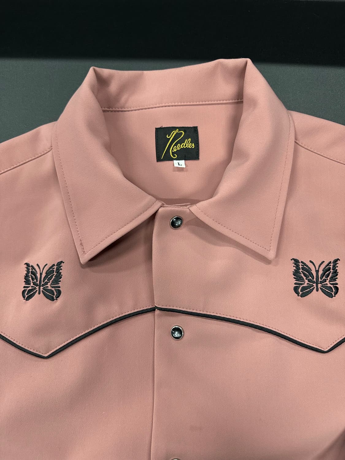 니들스 PE/PU 더블 클로스 파이핑 카우보이 재킷 상품이미지5