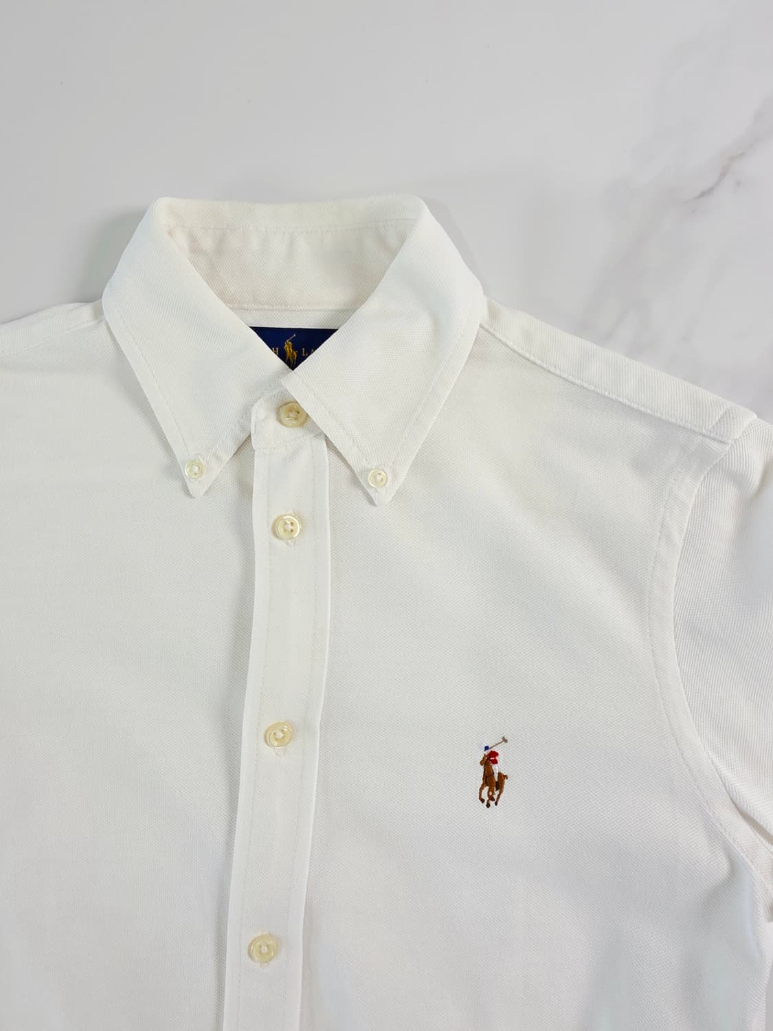 Polo Ralph Lauren / PK 소재 화이트 셔츠 상품이미지3