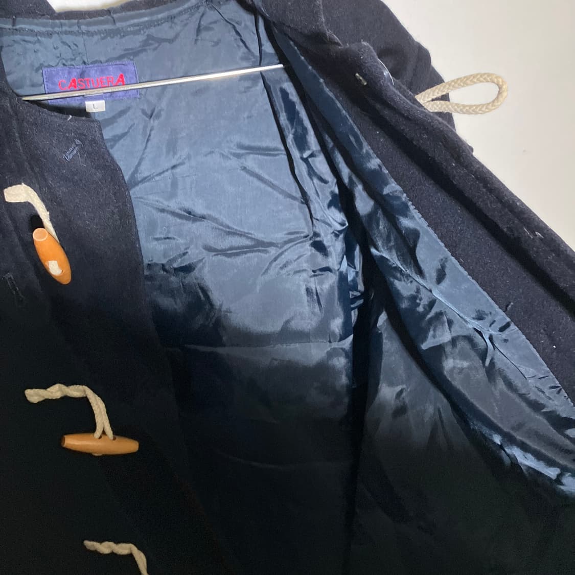 L)여성 울 더플코트 떡볶이코트 상품이미지4