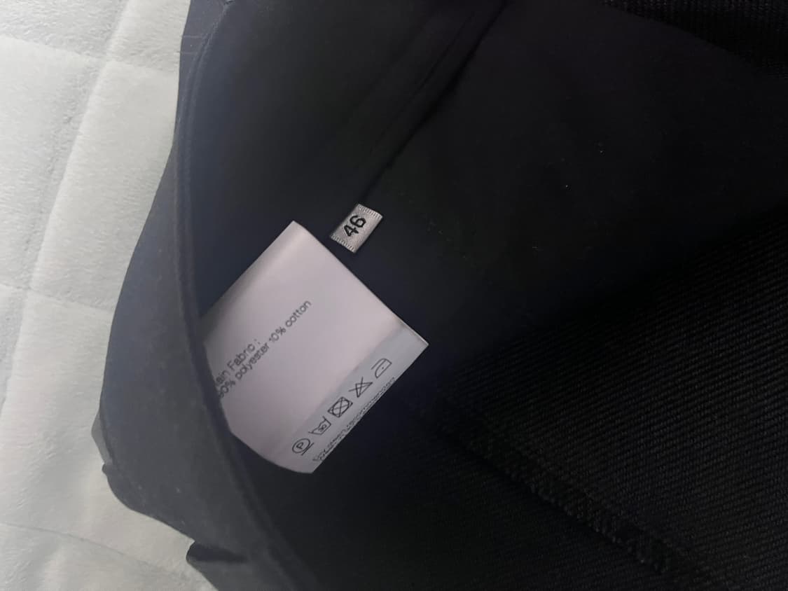 IDEAL TROUSER BLACK 46사이즈 상품이미지4