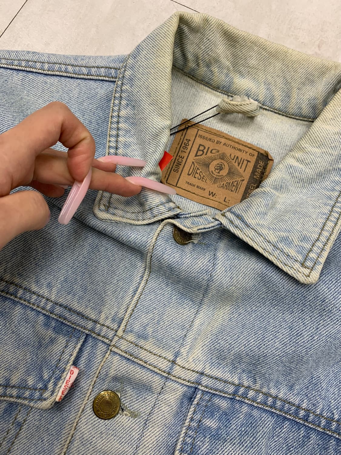 디젤 데님 청자켓 #575 상품이미지4