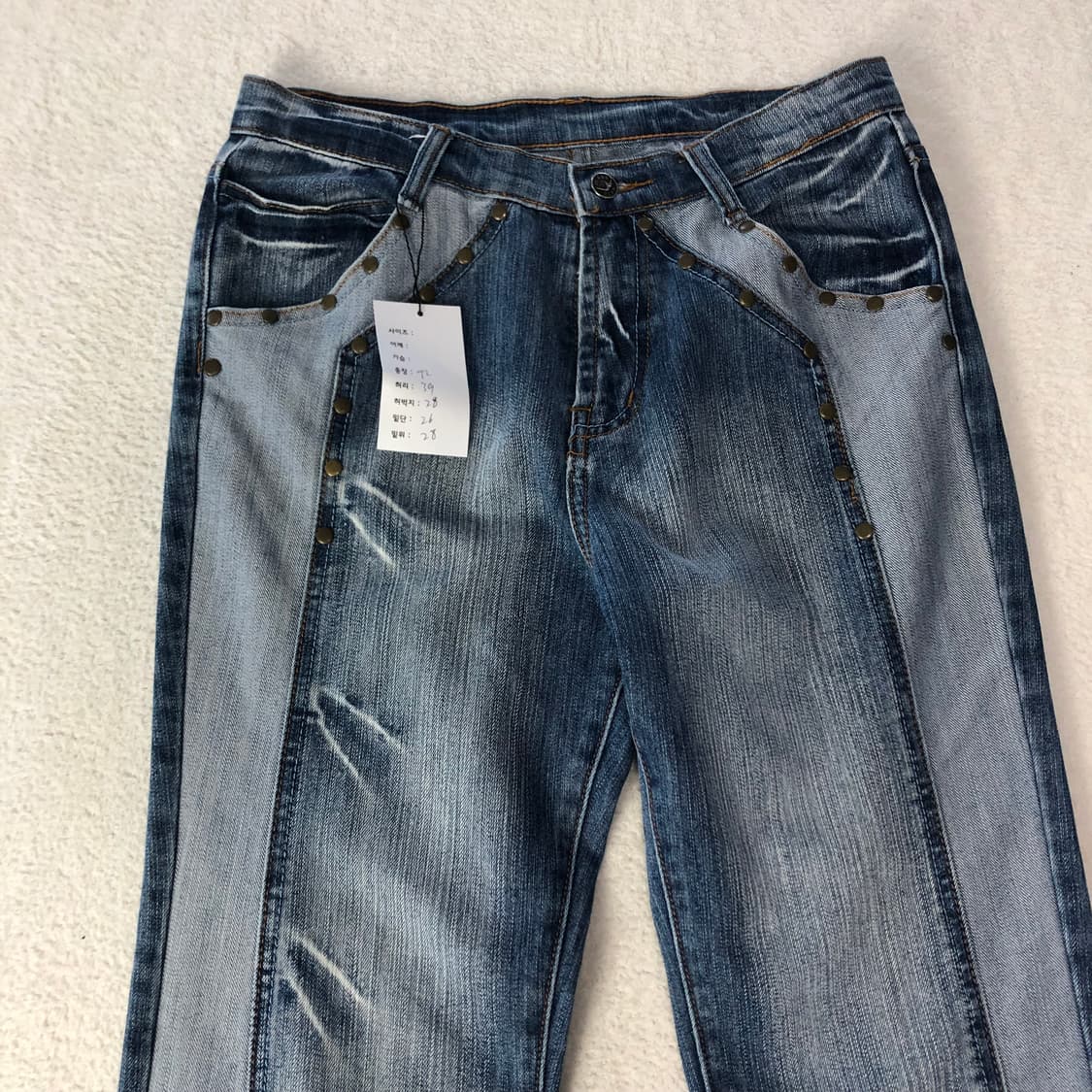 재패니즈 빈티지 부츠컷 데님팬츠 상품이미지3