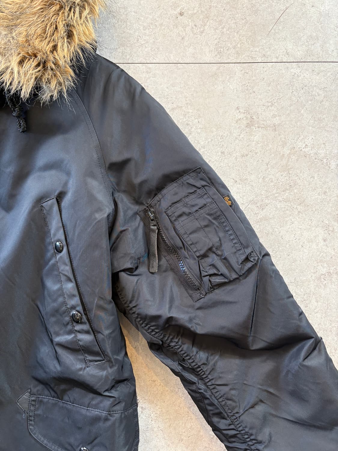 알파 인더스트리 N3B 퍼 후드 파카 상품이미지4