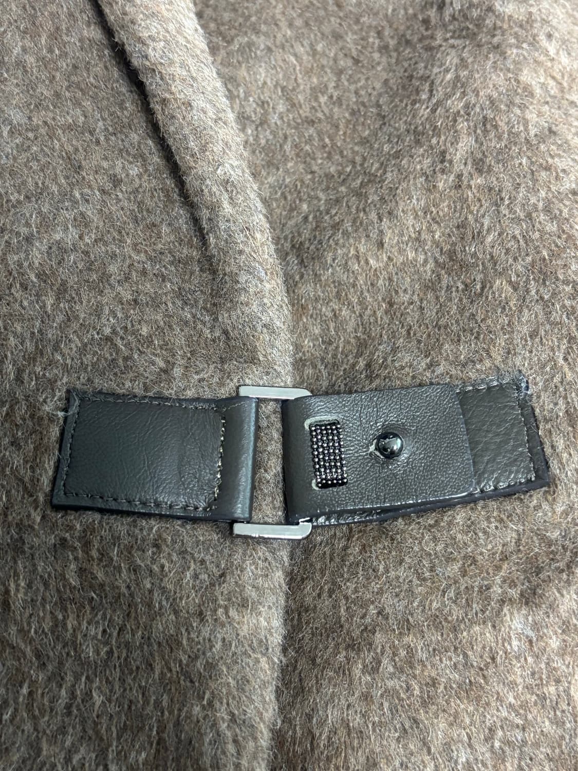 쿨거 무료배송!!)알파카 50울 30 아이잗바바 롱베스트 조끼 코트 자켓 상품이미지6