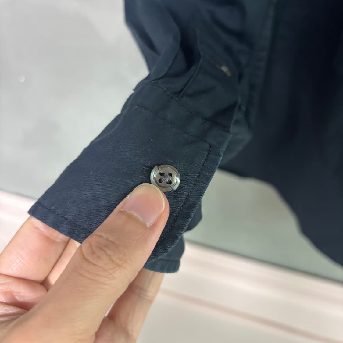 폴로 랄프로렌 셔츠 슬림핏 네이비 상품이미지4