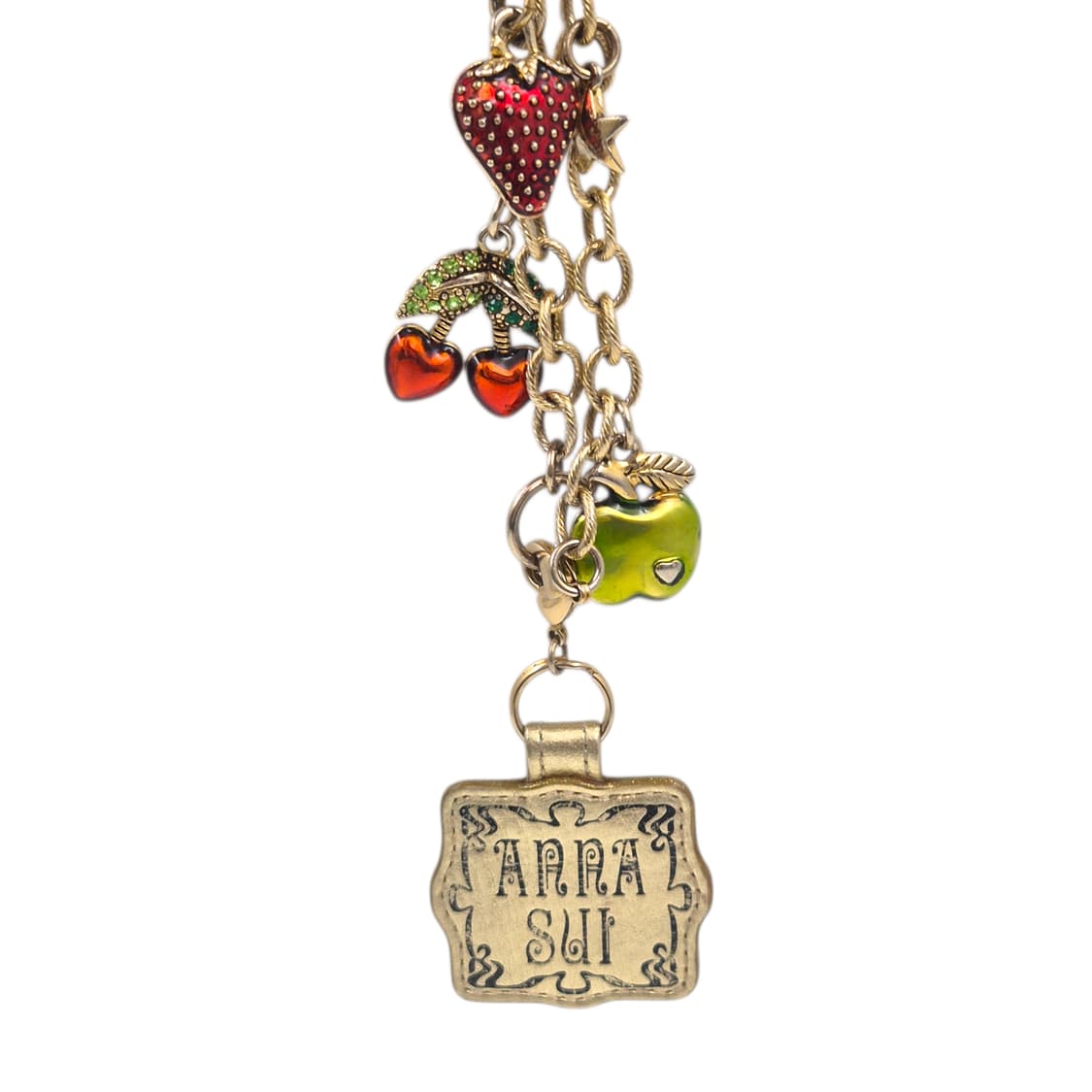 06s 안나수이 과일 레이어드 레더 키링 상품이미지4