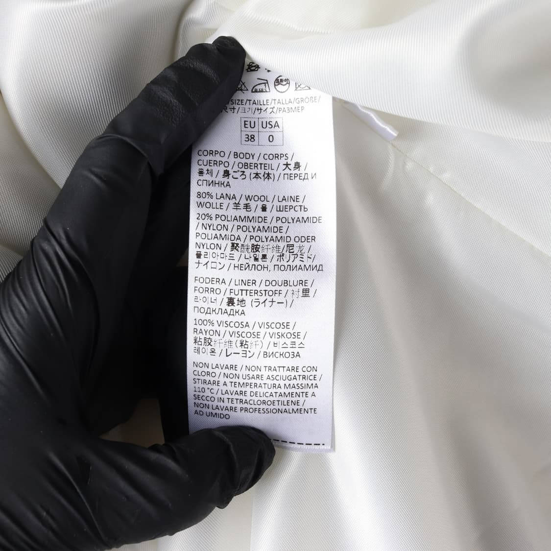 (새상품) 일레븐티 체크 패턴 울 롱 코트 상품이미지5