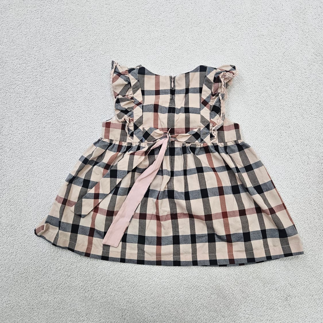 110 닥스 키즈 체크패턴 원피스 0316D 상품이미지4