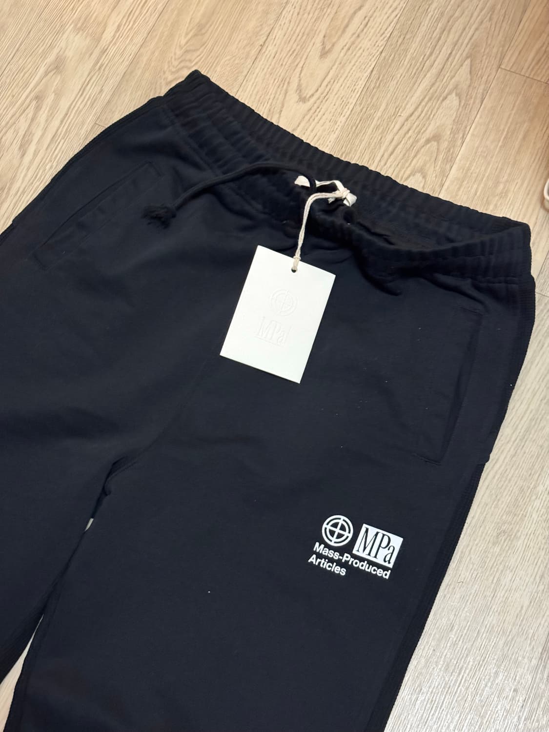 플라스틱프로덕트 Mpa Contrast 스웻 팬츠 블랙 상품이미지8